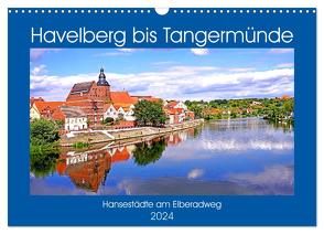 Havelberg bis Tangermünde (Wandkalender 2024 DIN A3 quer), CALVENDO Monatskalender von Bussenius,  Bate