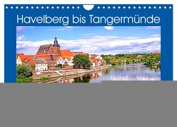 Havelberg bis Tangermünde (Wandkalender 2024 DIN A4 quer), CALVENDO Monatskalender von Bussenius,  Bate