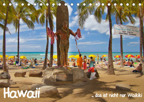 Hawaii … das ist nicht nur Waikiki (Tischkalender 2023 DIN A5 quer) von studio-fifty-five