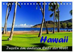 Hawaii – Inseln am anderen Ende der Welt (Tischkalender 2024 DIN A5 quer), CALVENDO Monatskalender von Schön,  Berlin,  Andreas