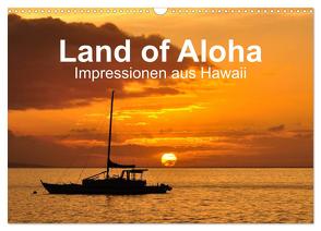 Hawaii – Land of Aloha (Wandkalender 2024 DIN A3 quer), CALVENDO Monatskalender von Bade,  Uwe