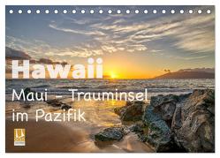 Hawaii – Maui Trauminsel im Pazifik (Tischkalender 2024 DIN A5 quer), CALVENDO Monatskalender von Marufke,  Thomas
