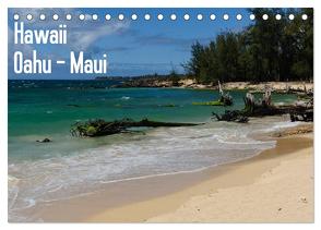 Hawaii – Oahu – Maui (Tischkalender 2024 DIN A5 quer), CALVENDO Monatskalender von Hitzbleck,  Rolf-Dieter