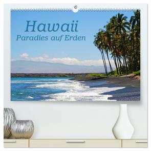 Hawaii Paradies auf Erden (hochwertiger Premium Wandkalender 2024 DIN A2 quer), Kunstdruck in Hochglanz von Tollerian-Fornoff,  Manuela