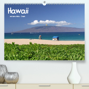 Hawaii und seine Aloha – InselnCH-Version (Premium, hochwertiger DIN A2 Wandkalender 2023, Kunstdruck in Hochglanz) von studio-fifty-five