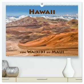 Hawii von Waikiki bis Maui (hochwertiger Premium Wandkalender 2024 DIN A2 quer), Kunstdruck in Hochglanz von Männel,  Ulrich