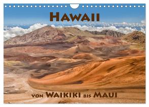 Hawii von Waikiki bis Maui (Wandkalender 2024 DIN A4 quer), CALVENDO Monatskalender von Männel,  Ulrich