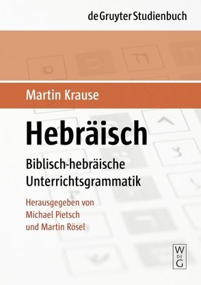 Hebräisch von Krause,  Martin, Pietsch,  Michael, Rösel,  Martin