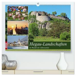 Hegau-Landschaften (hochwertiger Premium Wandkalender 2024 DIN A2 quer), Kunstdruck in Hochglanz von Horstkötter,  Christian