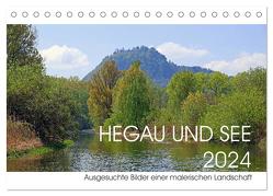 Hegau und See (Tischkalender 2024 DIN A5 quer), CALVENDO Monatskalender von Horstkötter,  Christian