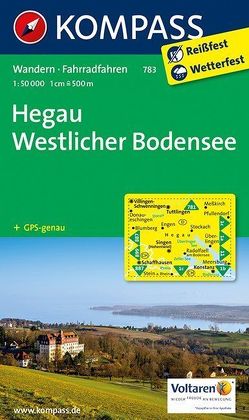 KOMPASS Wanderkarte Hegau – Westlicher Bodensee von KOMPASS-Karten GmbH