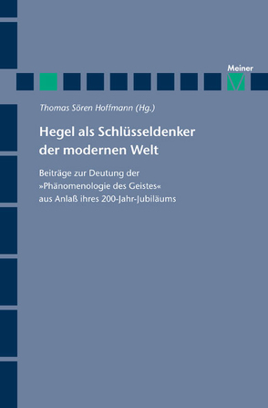 Hegel als Schlüsseldenker der modernen Welt von Hoffmann,  Thomas Sören