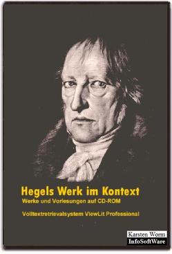 Hegels Werk im Kontext von Hegel,  Georg W