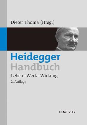 Heidegger-Handbuch von Grosser,  Florian, Meyer,  Katrin, Schmid,  Hans Bernhard, Thomä,  Dieter