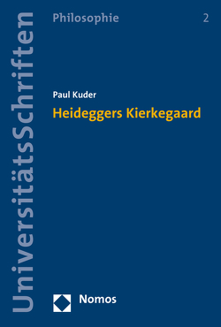 Heideggers Kierkegaard von Kuder,  Paul