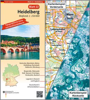 Heidelberg von BKG - Bundesamt für Kartographie und Geodäsie