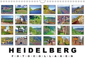 Heidelberg Fotocollagen (Wandkalender 2019 DIN A4 quer) von Liepke,  Claus