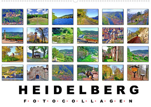 Heidelberg Fotocollagen (Wandkalender 2022 DIN A2 quer) von Liepke,  Claus