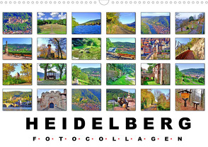 Heidelberg Fotocollagen (Wandkalender 2022 DIN A3 quer) von Liepke,  Claus