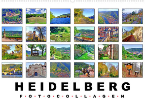 Heidelberg Fotocollagen (Wandkalender 2023 DIN A2 quer) von Liepke,  Claus