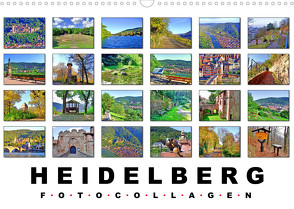 Heidelberg Fotocollagen (Wandkalender 2023 DIN A3 quer) von Liepke,  Claus