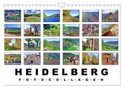 Heidelberg Fotocollagen (Wandkalender 2024 DIN A4 quer), CALVENDO Monatskalender von Liepke,  Claus