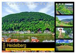 Heidelberg – Heiligenberg und Philosophenweg (Tischkalender 2024 DIN A5 quer), CALVENDO Monatskalender von Liepke,  Claus