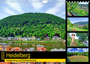Heidelberg – Heiligenberg und Philosophenweg (Wandkalender 2022 DIN A4 quer) von Liepke,  Claus