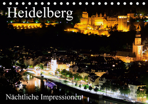 Heidelberg – Nächtliche Impressionen (Tischkalender 2021 DIN A5 quer) von Serce,  Mert