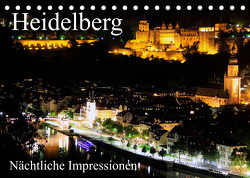 Heidelberg – Nächtliche Impressionen (Tischkalender 2023 DIN A5 quer) von Serce,  Mert