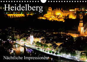 Heidelberg – Nächtliche Impressionen (Wandkalender 2021 DIN A4 quer) von Serce,  Mert