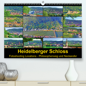 Heidelberger Schloss Fotoshooting Locations (Premium, hochwertiger DIN A2 Wandkalender 2021, Kunstdruck in Hochglanz) von Liepke,  Claus