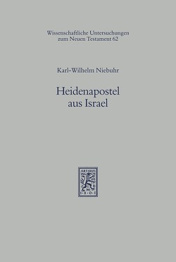 Heidenapostel aus Israel von Niebuhr,  Karl-Wilhelm