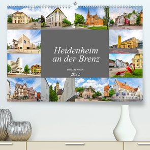 Heidenheim an der Brenz Impressionen (Premium, hochwertiger DIN A2 Wandkalender 2022, Kunstdruck in Hochglanz) von Meutzner,  Dirk