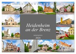 Heidenheim an der Brenz Impressionen (Tischkalender 2024 DIN A5 quer), CALVENDO Monatskalender von Meutzner,  Dirk