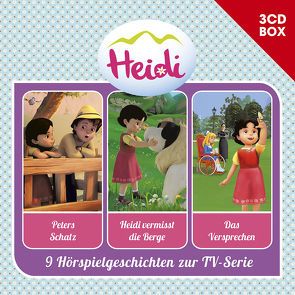 Heidi (CGI) / Heidi (CGI) – 3CD Hörspielbox Vol. 2 von Blendin,  Sarah, Spyri,  Johanna, Ullmann,  Jan