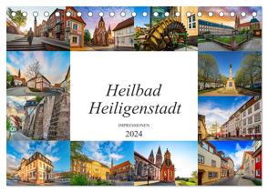 Heilbad Heiligenstadt Impressionen (Tischkalender 2024 DIN A5 quer), CALVENDO Monatskalender von Meutzner,  Dirk