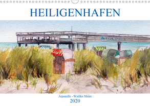 Heiligenhafen in Aquarell (Wandkalender 2020 DIN A3 quer) von Meier,  Wiebke