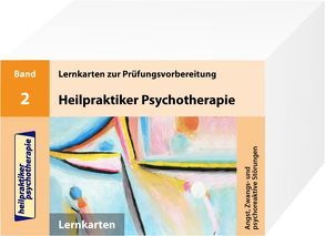 Heilpraktiker Psychotherapie — 200 Lernkarten – Angst, Zwangs- und psychoreaktive Störungen (Teil 2) von Mery,  Marcus