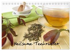 Heilsame Teekräuter (Tischkalender 2024 DIN A5 quer), CALVENDO Monatskalender von Rau,  Heike
