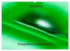 Heilsteine – Fotografische Abstraktionen (Wandkalender 2024 DIN A2 quer), CALVENDO Monatskalender von Scheurer,  Monika