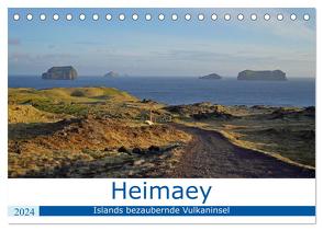 Heimaey – Islands bezaubernde Vulkaninsel (Tischkalender 2024 DIN A5 quer), CALVENDO Monatskalender von Dehnhardt,  Patrick