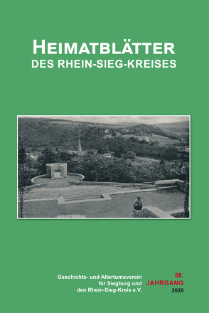 Heimatblätter des Rhein-Sieg-Kreises Nr. 88 von Geschichts- und Altertumsverein für Siegburg und den Rhein Sieg-Kreis