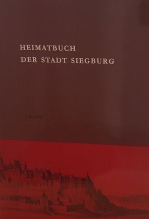 Heimatbuch der Stadt Siegburg von Stadt Siegburg