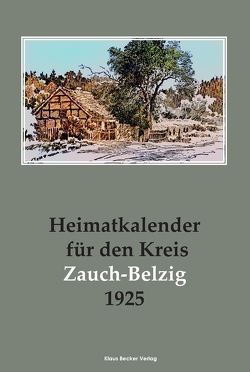 Heimatkalender für den Kreis Zauch-Belzig 1925