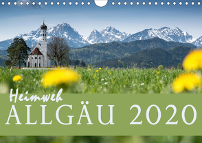 Heimweh Allgäu 2020 (Wandkalender 2020 DIN A4 quer) von Wandel,  Juliane