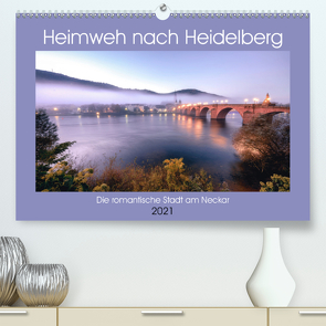 Heimweh nach Heidelberg – Die romantische Stadt am Neckar (Premium, hochwertiger DIN A2 Wandkalender 2021, Kunstdruck in Hochglanz) von Assfalg,  Thorsten