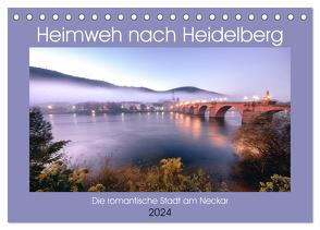Heimweh nach Heidelberg – Die romantische Stadt am Neckar (Tischkalender 2024 DIN A5 quer), CALVENDO Monatskalender von Assfalg,  Thorsten
