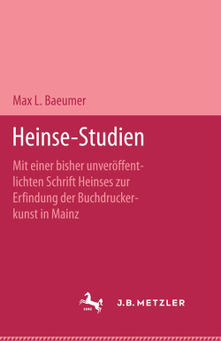 Heinse-Studien von Baeumer,  Max L