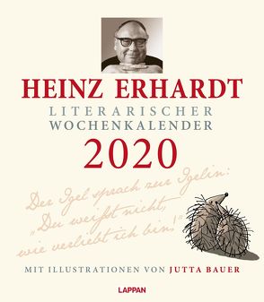 Heinz Erhardt – Literarischer Wochenkalender 2020 von Bauer,  Jutta, Erhardt,  Heinz